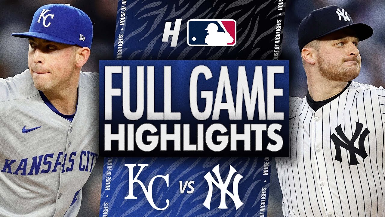 Kansas City Royals vs New York Yankees  - FULL GAME HIGHLIGHTS | April 16, 2025 MLB Season