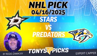 Dallas Stars vs Nashville Predators 4/16/25 NHL Pick Prediction