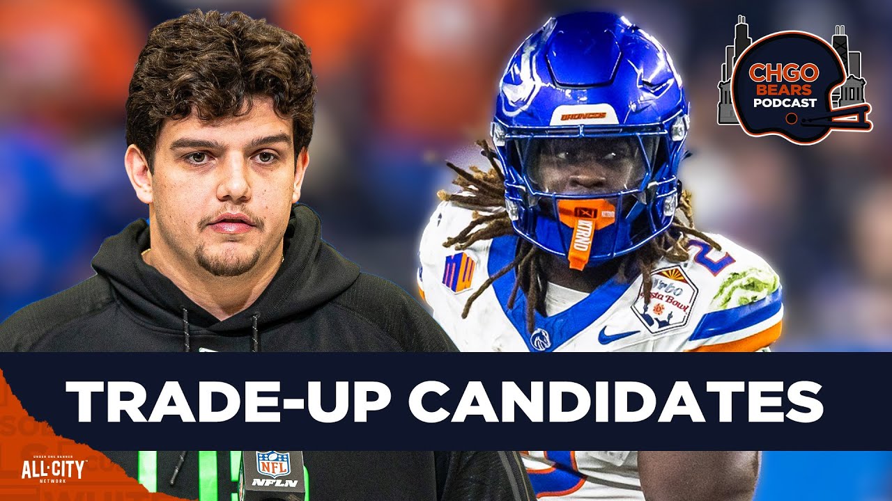 The ONLY Players the Chicago Bears Should Trade Up for in the NFL Draft | CHGO Bears Podcast