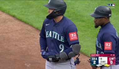 🔥 BATAZO REMOLCADOR Ben Williamson | Seattle Mariners 2-0 Cincinnati Reds | MLB 2025