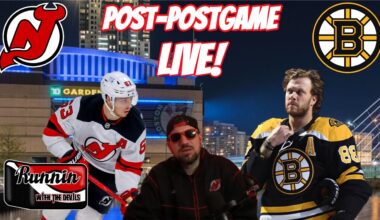 NJ Devils vs. Boston Bruins Post-Postgame LIVE! 4/15/25 A DEVILS WIN 5-4 IN OVERTIME!