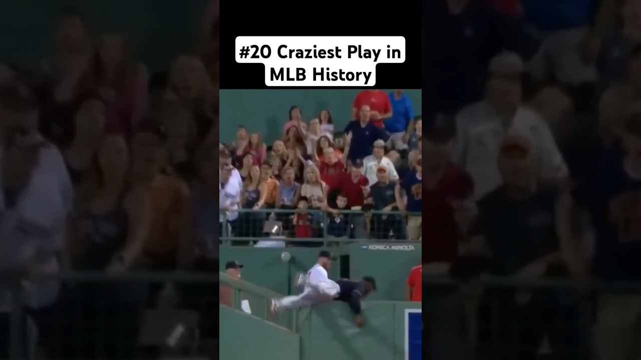 Leaps OVER The Wall #baseball