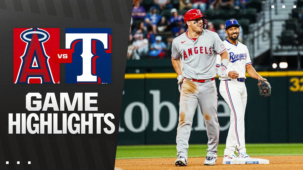 Angels vs. Rangers Game Highlights (4/16/25) | MLB Highlights