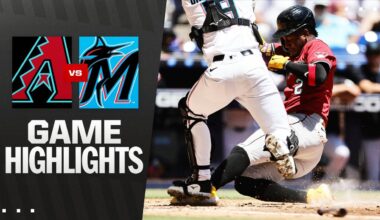 D-backs vs. Marlins Game Highlights (4/17/25) | MLB Highlights