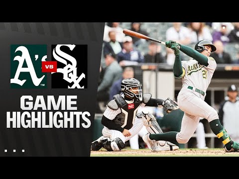 A's vs. White Sox Game Highlights (4/17/25) | MLB Highlights