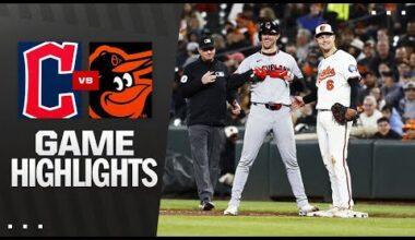 Guardians vs. Orioles Game Highlights (4/17/25) | MLB Highlights
