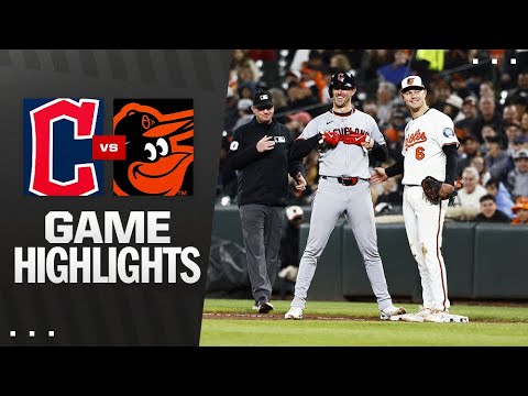 Guardians vs. Orioles Game Highlights (4/17/25) | MLB Highlights