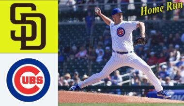 San Diego Padres Vs. Chicago Cubs Full Game ining 1-3 Apr 16,2025 Game MLB Highlights MLB Today