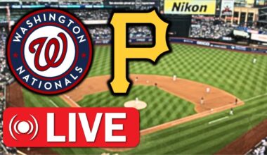 🔴Live: Washington Nationals vs Pittsburgh Pirates | MLB 2025 – Regular Season + Play-by-Play
