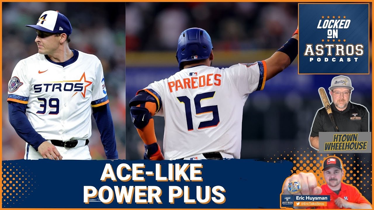 Astros win as Wesneski fans 10; Paredes goes deep again!