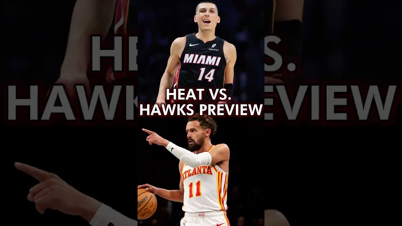 Miami Heat vs. Atlanta Hawks NBA Play-In Preview | #shorts #nba #nbaplayoffs