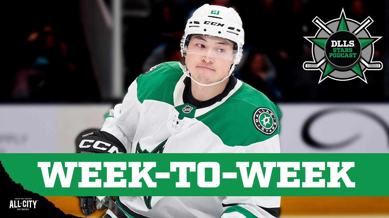 Dallas Stars To Be Without Jason Robertson For Game 1 vs. Avalanche | DLLS Stars Podcast