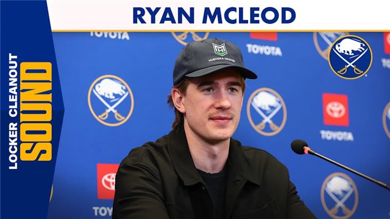 "We Had Higher Expectations" | Ryan McLeod | Buffalo Sabres End-Of-Season Media