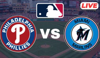 🔴LIVE : Philadelphia Phillies vs Miami Marlins | MLB - 2025 | Baseball Live Score