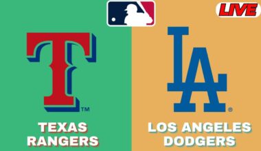 🔴LIVE : Texas Rangers Vs Los Angeles Dodgers | MLB 2025 | MLB Live Baseball Score