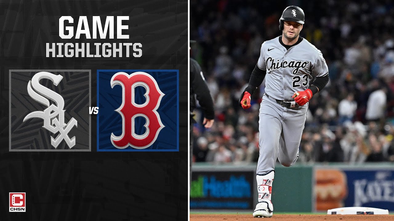 Chicago White Sox at Boston Red Sox - Game Highlights | CHSN Chicago White Sox