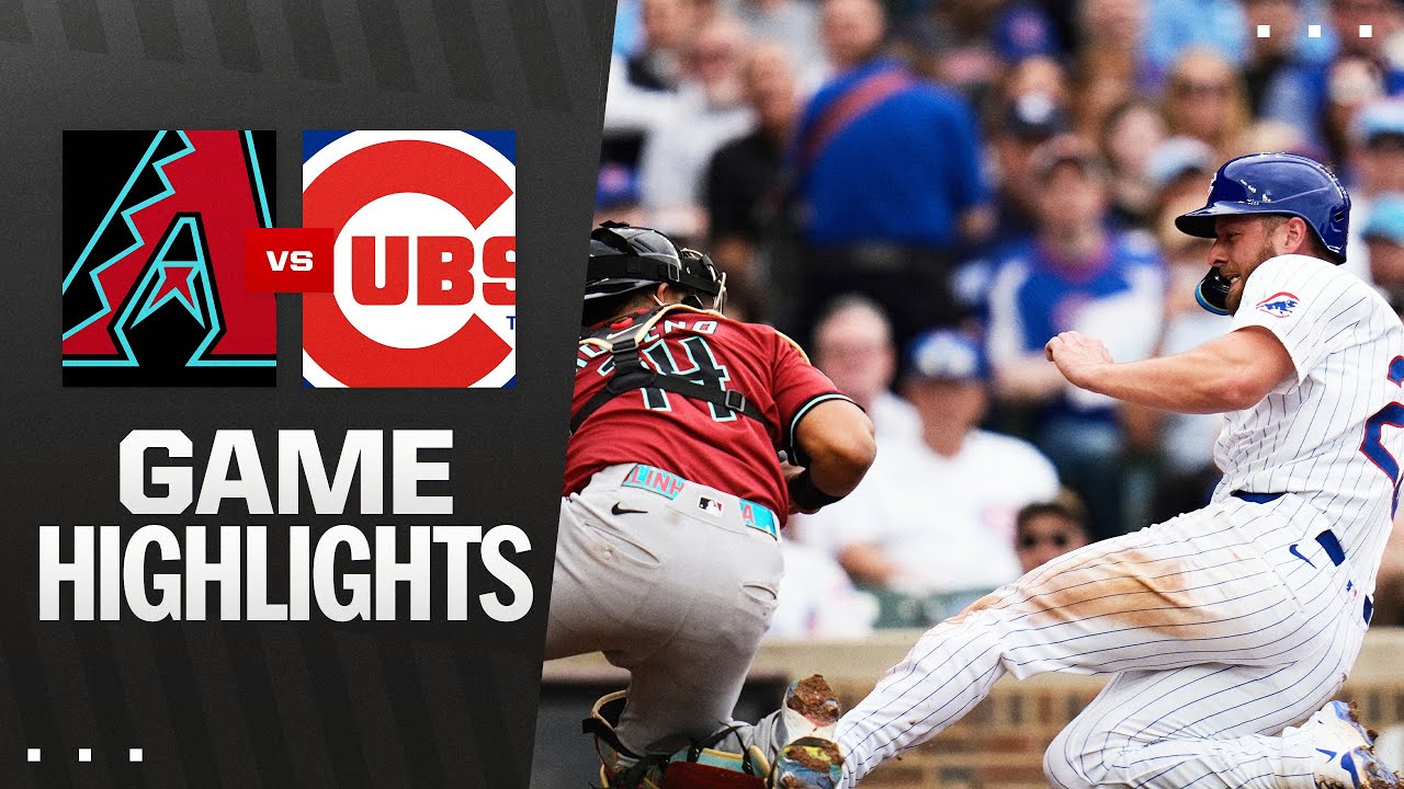 D-backs vs. Cubs Game Highlights (4/18/25) | MLB Highlights