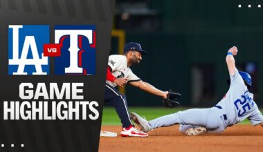 Dodgers vs. Rangers Game Highlights (4/18/25) | MLB Highlights