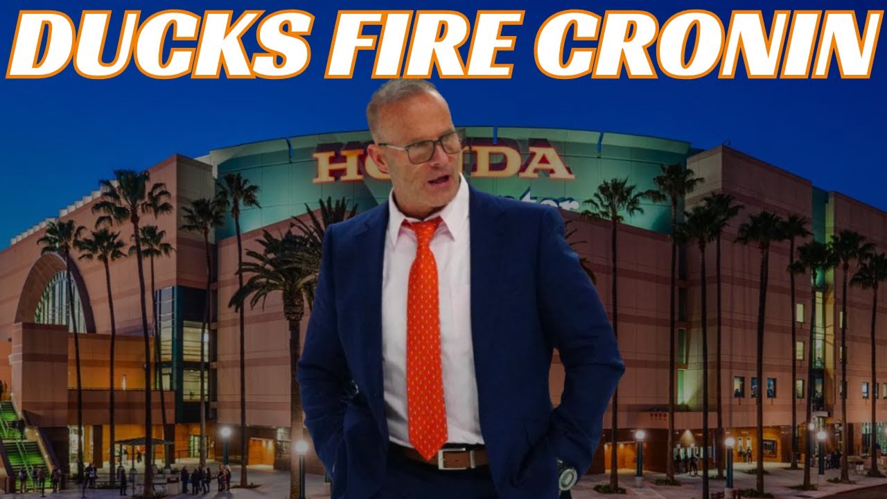 Breaking News: Anaheim Ducks Fire Head Coach Greg Cronin