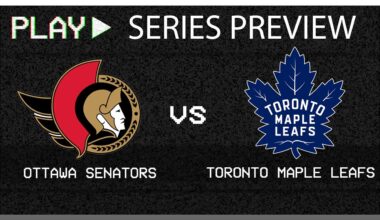 Ottawa Senators v. Toronto Maple Leafs Series Preview | The Steve Dangle Podcast