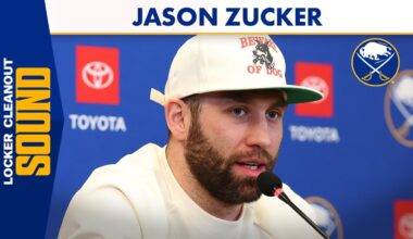 "Ultimately We Failed" | Jason Zucker On The Buffalo Sabres Season | Postseason Media Availability