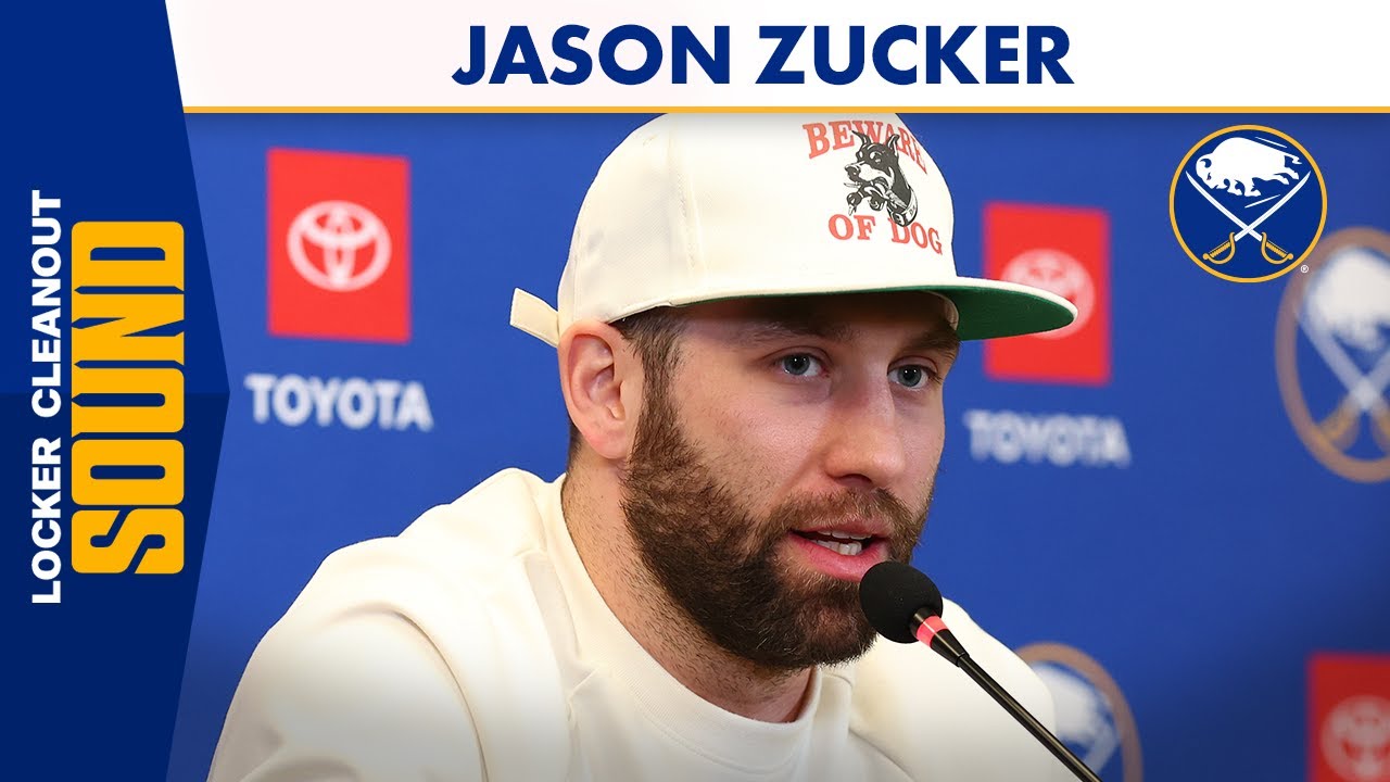 "Ultimately We Failed" | Jason Zucker On The Buffalo Sabres Season | Postseason Media Availability