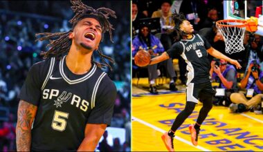 Stephon Castle - Future Superstar in the NBA ⭐ Spurs Rookie Highlights