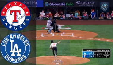 ANGELES DODGERS VS TEXAS RANGERS EN VIVO MLB