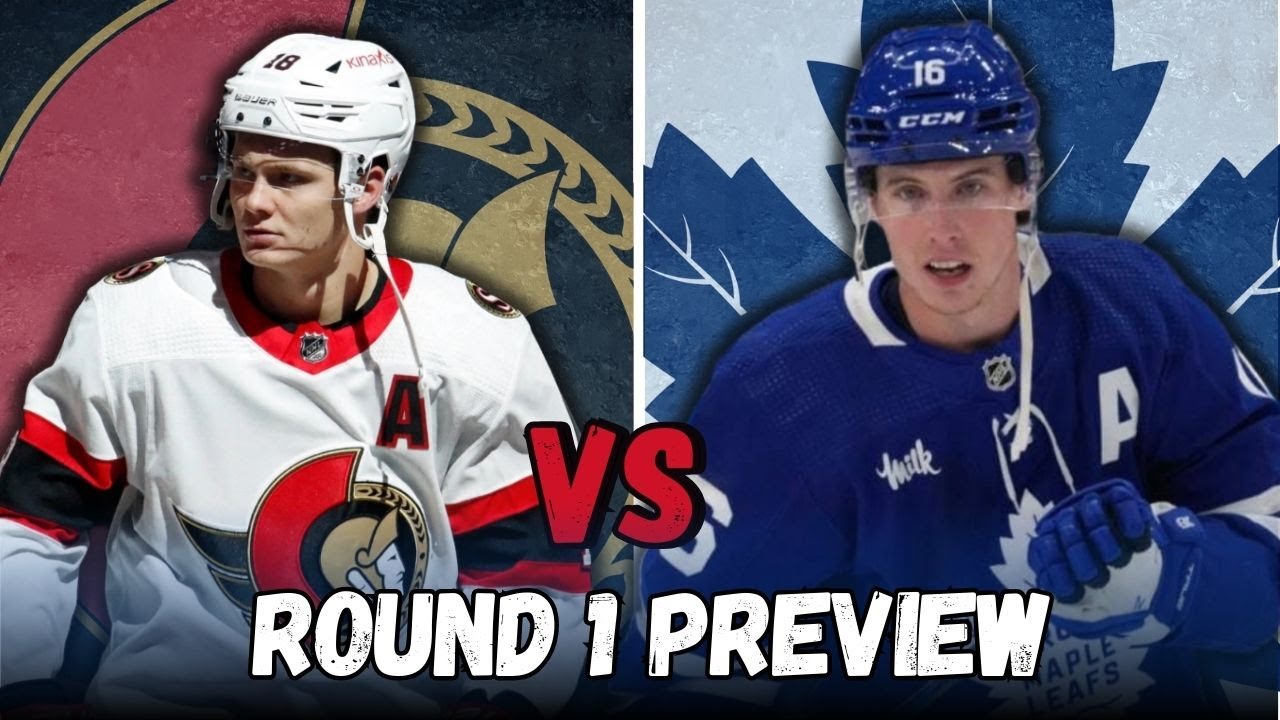 Ottawa Senators vs. Toronto Maple Leafs 1st Round Preview - Who Will Win the BATTLE of Ontario?