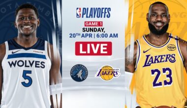 Minnesota Timberwolves at Los Angeles Lakers | NBA Playoffs | [OFFICIAL LIVE STREAM]