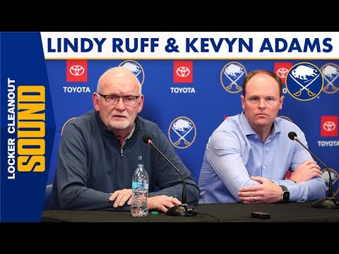 General Manager Kevyn Adams & Head Coach Lindy Ruff End-Of-Season Media Availability