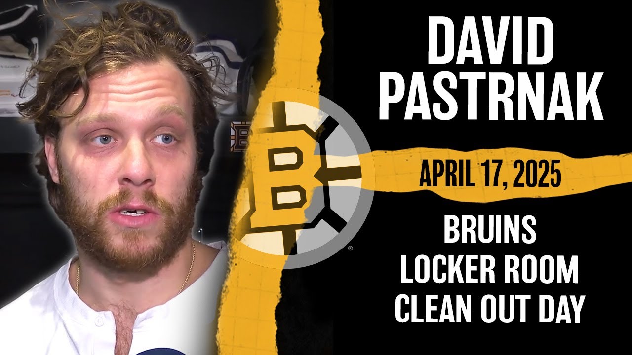 Next Bruins Captain? David Pastrnak Reflects On Tough Season, Improving For Next Year