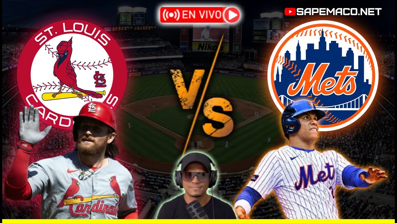 Cardenales de SAN LUIS vs New York METS, en Vivo.