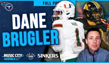 Dane Brugler on Cam Ward, Luther Burden, and Titans 2025 NFL Draft | MCA Titans Podcast