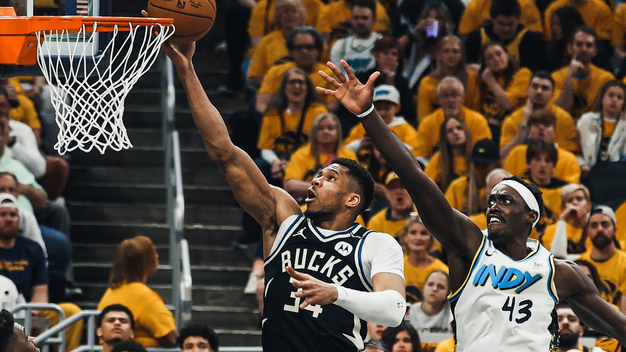 Highlights: Giannis Antetokounmpo Scores 36 Points vs. Pacers | 04.19.25