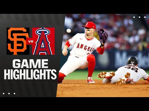 Giants vs. Angels Game Highlights (4/19/25) | MLB Highlights