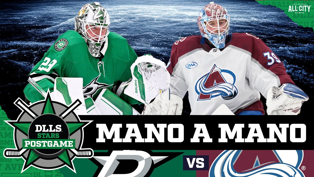 Colorado Avalanche Pull Ahead Late, Beat Dallas Stars 5-1 in Game 1 | DLLS STARS POSTGAME