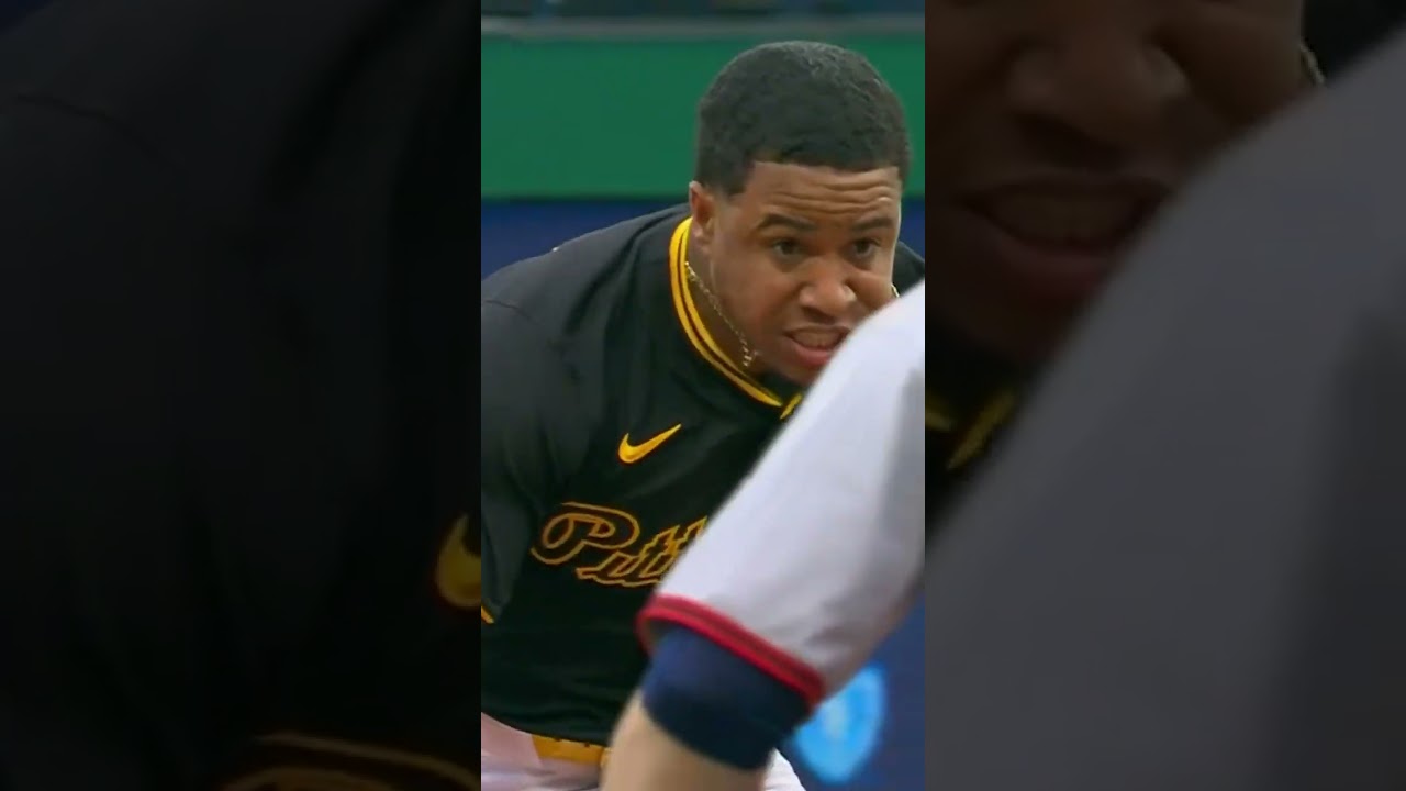 NO TIME FOR YOU 🫵 #MLB #Pirates #baserunning