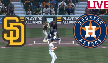 🔴LIVE🔴San Diego Padres vs Houston Astros /April 20th/ Mlb Envivo/ MLB The show 25