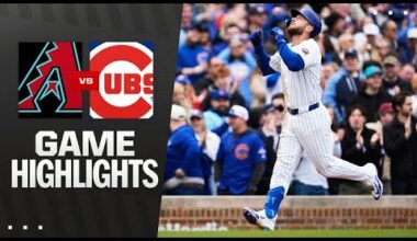 D-backs vs. Cubs Game Highlights (4/19/25) | MLB Highlights