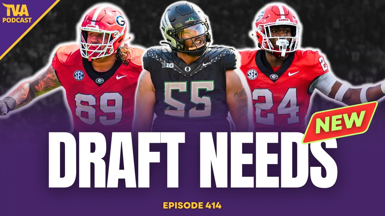 Minnesota Vikings Needs Ahead of the 2025 NFL Draft – Episode 414