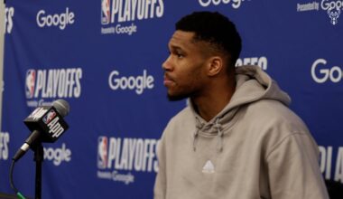 Giannis Antetokounmpo Postgame Press Conference | 04.19.25