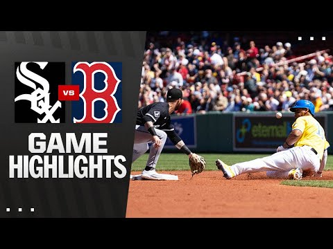White Sox vs. Red Sox Game Highlights (4/20/25) | MLB Highlights