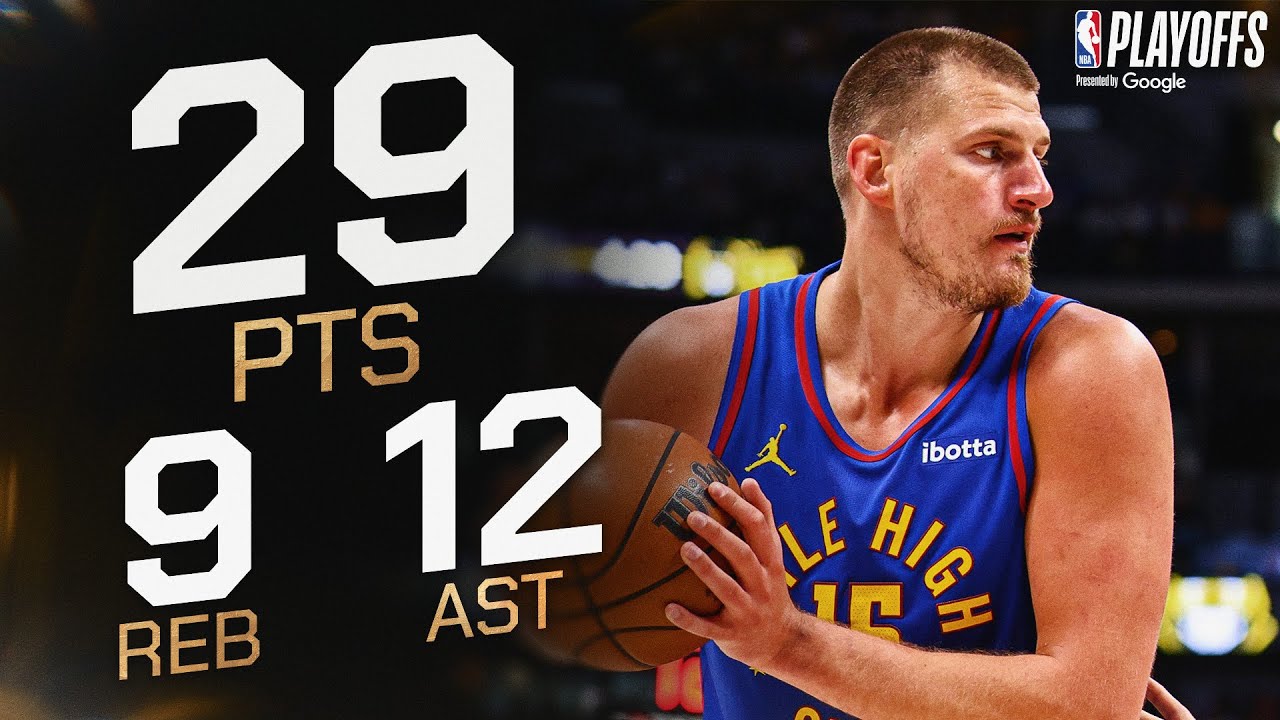 Nikola Jokić BALLED OUT With 29 PTS & 12 AST | April 19, 2025