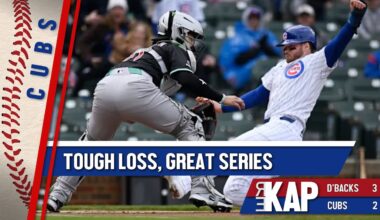 REKAP: ⚾️ Chicago Cubs 3-2 loss to Arizona Diamondbacks. ‘Tough loss, but great series for Cubs.’