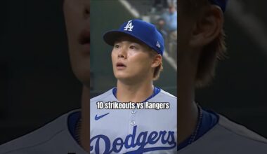 Yoshinobu Yamamoto Strikes Out 10 in 7 Shutout Innings vs Rangers! | 山本由伸 ハイライト