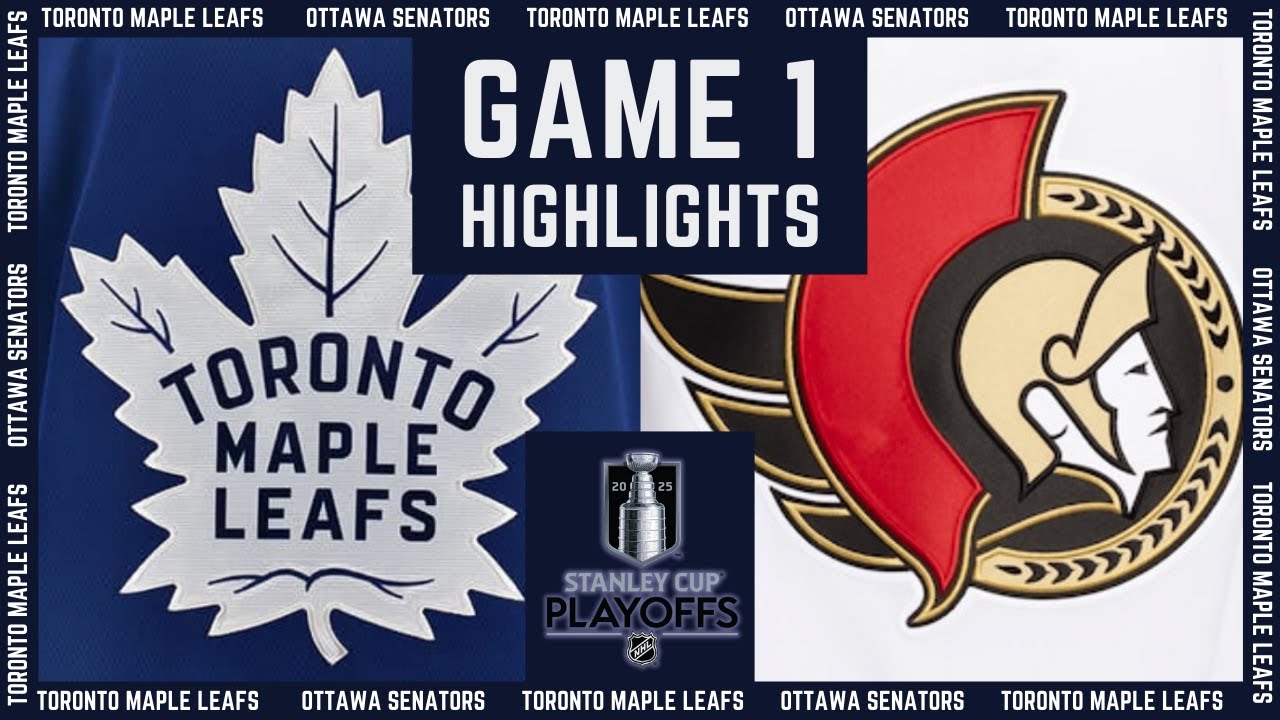 Full Highlights R1G1 | Senators vs. Maple Leafs – April 20, 2025 (w/Joe Bowen)
