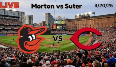 Baltimore Orioles vs Cincinnati Reds | LIVE! Play-by-Play & Commentary | 4/20/25 | Game #21