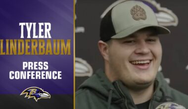 Tyler Linderbaum: 'Games Are Won in the Trenches' | Baltimore Ravens