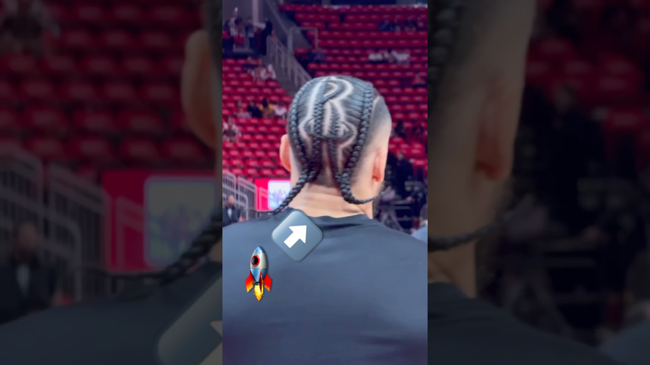 Dillon Brooks paid homage to Gerald Green's 2017 logo braid...got it done by the same braider!